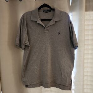 Polo by Ralph Lauren Classic Gray Polo Shirt